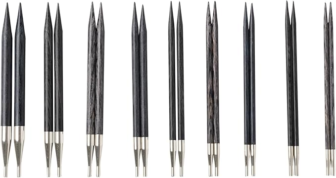 Knit Picks Options Wood Interchangeable Knitting Needle Set with Case and Stitch Markers (Clark)