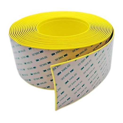 Anti Slip Tape 4 Inch Wide, Waterproof Grip Adhesive Heavy Duty High Traction Friction for Indoor/Outdoor Steps (10 Ft/Yellow).
