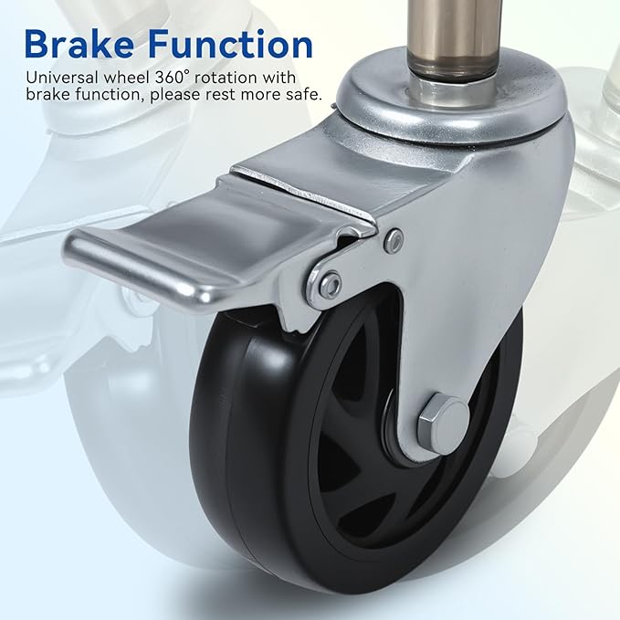 Walker, Walkers for Seniors, Hemiplegia Rehabilitation Standing Frame, Walker Aid for The Disabled, Walking Assistance Devices, Anti Recline, Lower Limb Training, Adjustable Width and Height