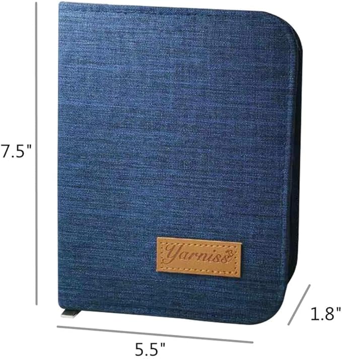 Yarniss 20 Sizes Crochet Hooks 0.5mm-10mm, Ergonomic Crochet Hooks Set with Case for Arthritic Hands