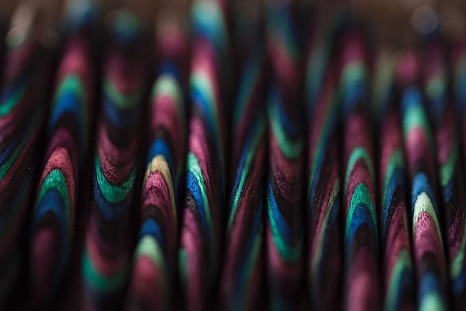 Knit Picks Options Wood Interchangeable Knitting Needle Set - US 4-11 (Mosaic)