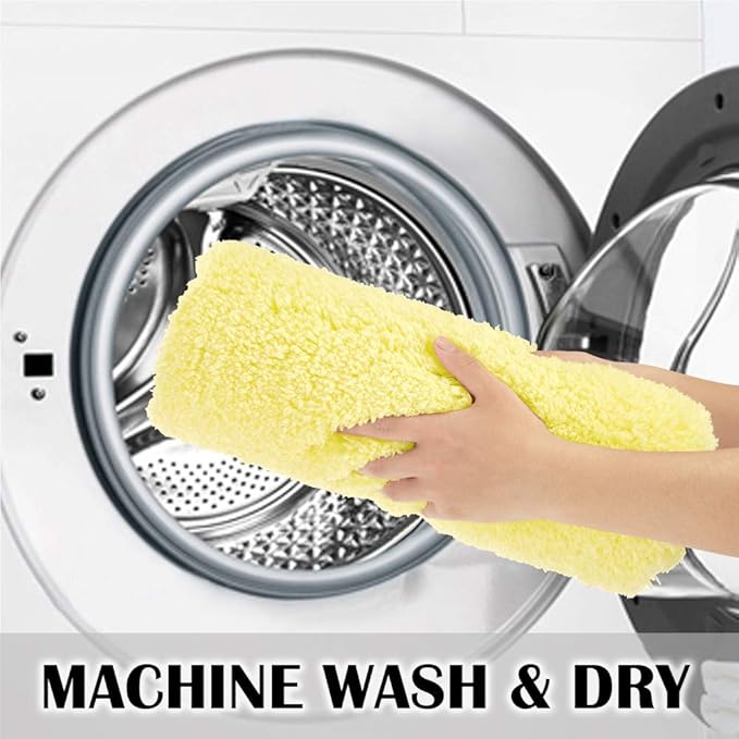 Suchtale Extra Soft & Absorbent Shaggy Bath Mat (24 x 60, Yellow) - Machine Washable Microfiber, Non Slip, Luxury Floor Mat