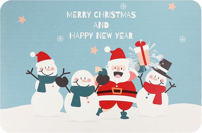 Stone Bath Mat Diatomaceous Earth Shower Mat Non-Slip Super Absorbent Diatomite Stone Mats for Bathroom Floor Quick-Drying Easy to Clean (24''*16'' Blue)