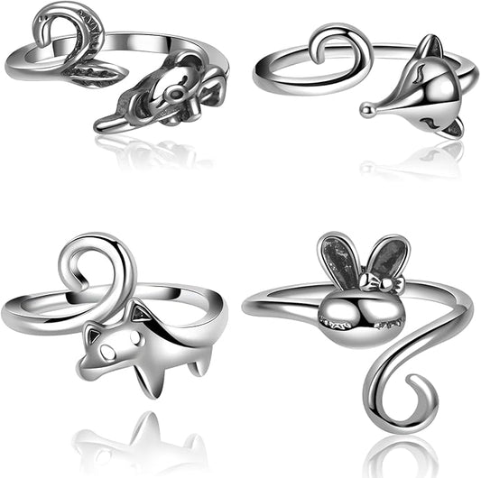 Namifin Crochet Ring for Fingure Adjustable Crochet Tension Ring Yarn Tension Rings Easy Crocheting Crochet Accessories Mother Grandma Thanksgiving Presents