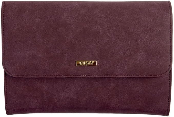 Knit Picks Options Wood Interchangeable Knitting Needle Set with Case and Stitch Markers (Royal Purple)