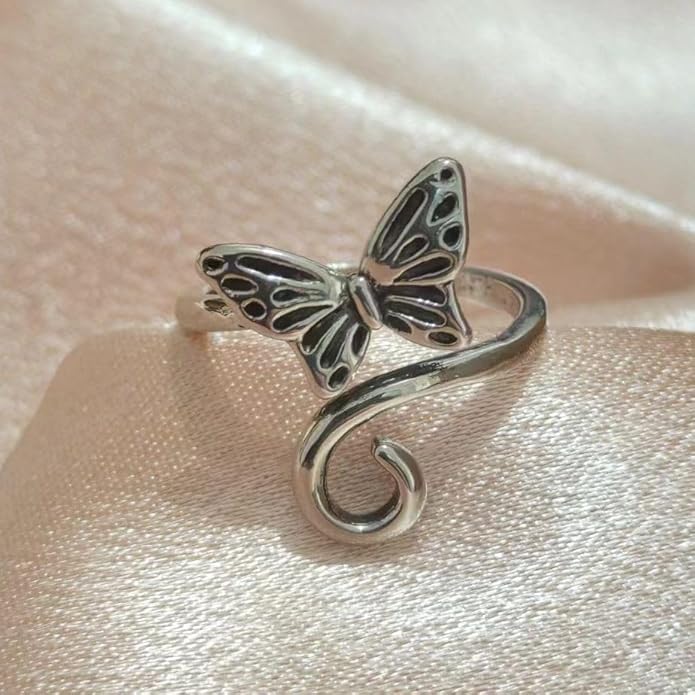 Namifin Crochet Ring for Fingure Adjustable Crochet Tension Ring Yarn Tension Rings Easy Crocheting Crochet Accessories Mother Grandma Thanksgiving Presents