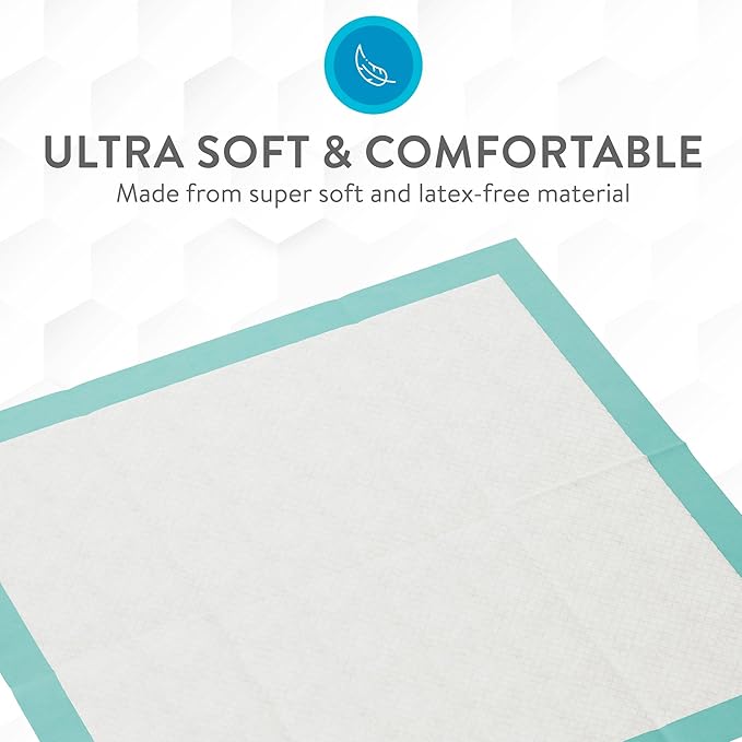 Inspire Extra Large Super Absorbent Disposable Bed Pads for Chronic Incontinence Ultra Thick and Absorbent Bed Pads Disposable Adult | Pee Pads for Adults (36" X 36" Pack of 50)