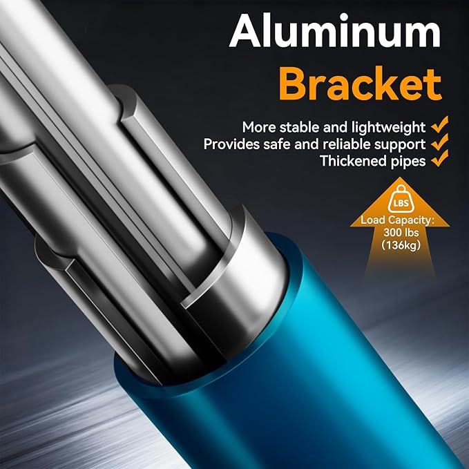 Walking Cane with LED Light for Seniors Men Women, Adjustable Folding Canes for Elderly, Ergonomic Handle & All Terrain Shock Absorbing Base, Walking Sticks for Indoor Outdoor Travel Hiking Support