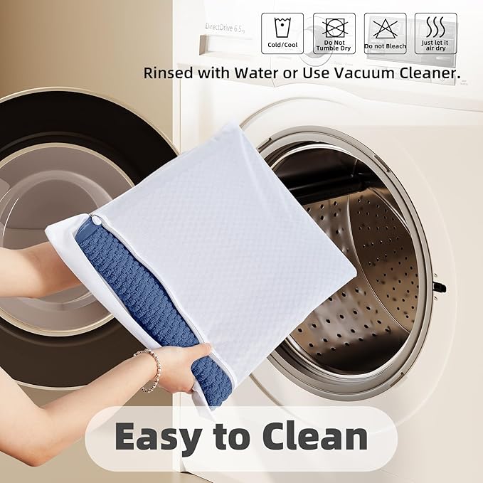 Small Bathroom Rugs Non Slip Washable Bath Rugs Super Absorbent Bathroom Rug Thin Quick Dry Low Pile Bath Mats, Navy Blue 12"x12"