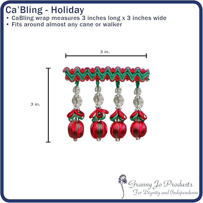 Ca' Bling (Holiday) Cane Accessorry