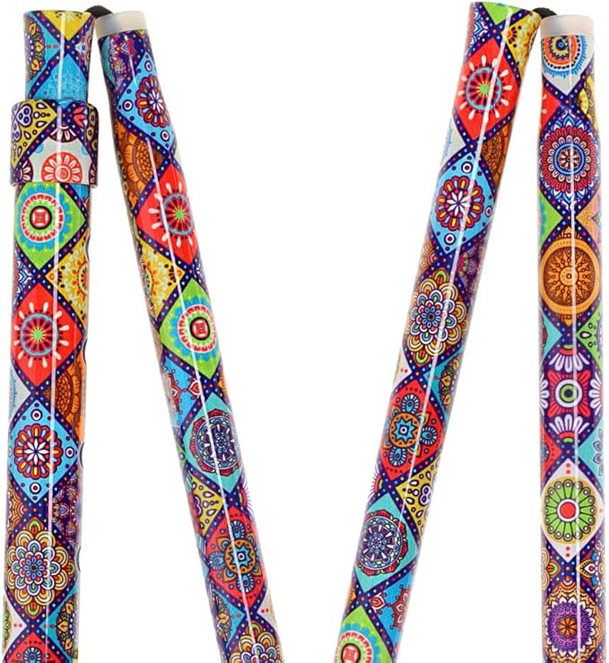 Royal RC Canes Walking Sticks for Men and Women - Stylish Designer Fashionable Adjustable Derby Canes - Lightweight Aluminum Cool Walking Sticks with HD Patterns