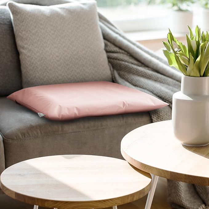 ENORA Air Cushion (Relieving Peach) – Pressure Relief Seat Cushion for Sciatica, Tailbone & Back Pain | Orthopedic Inflatable Chair Support for Office, Travel, Wheelchair & Post-Surgery Use