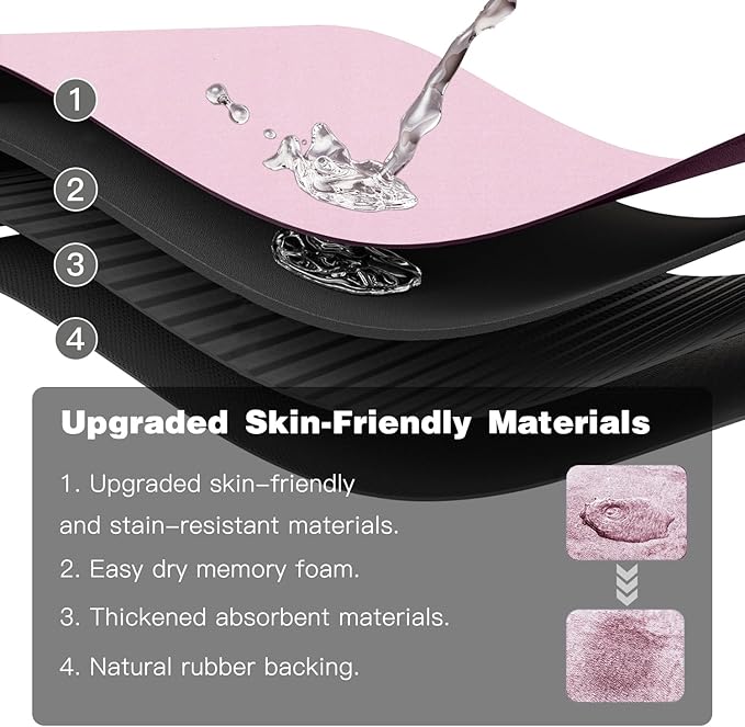 Pink Bath Mat, Bathroom Rugs Non Slip Washable Thin Absorbent Quick Dry Bath Mat Fits Under Door Bathroom Floor Mat Perfect for Bath, Shower, or Sink 24"x60" Pink