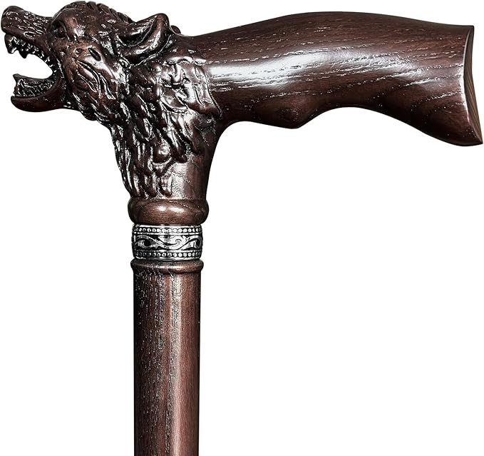 Walking Cane Dedicated Sizes with Hand-Carved Wooden Walking Cane for Men and Women Support up to 500 lbs, All-Day Comfort Ergonomic Canes for Seniors Daily Walking and Outdoor Strolls