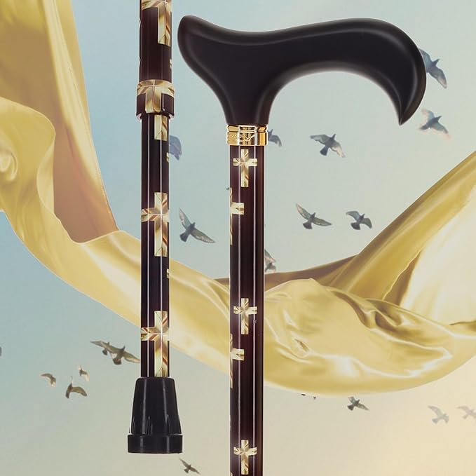 Royal RC Canes Walking Sticks for Men and Women - Stylish Designer Fashionable Adjustable Derby Canes - Lightweight Aluminum Cool Walking Sticks with HD Patterns