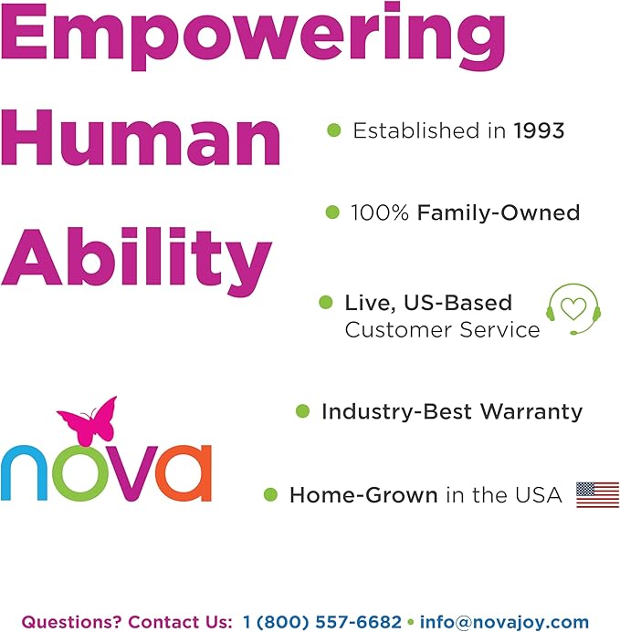 Nova Joy Designer Offset Walking Cane for Seniors - Unisex Adjustable Lightweight Aid with Foam Handle, Wrist Strap and Anti-Rattle Lock - Essential Mobility Support - Maui Flowers