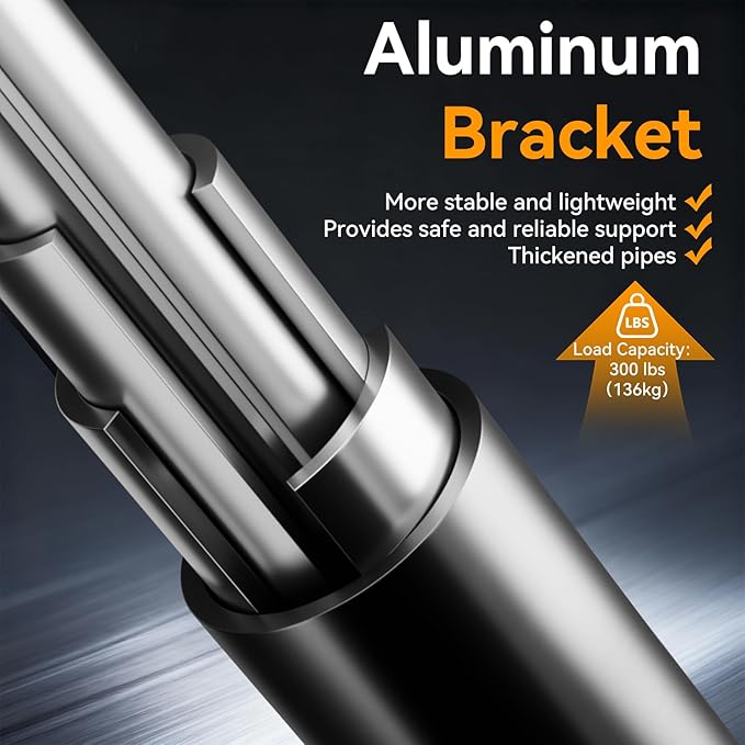 Walking Cane with LED Light for Seniors Men Women, Adjustable Folding Canes for Elderly, Ergonomic Handle & All Terrain Shock Absorbing Base, Walking Sticks for Indoor Outdoor Travel Hiking Support