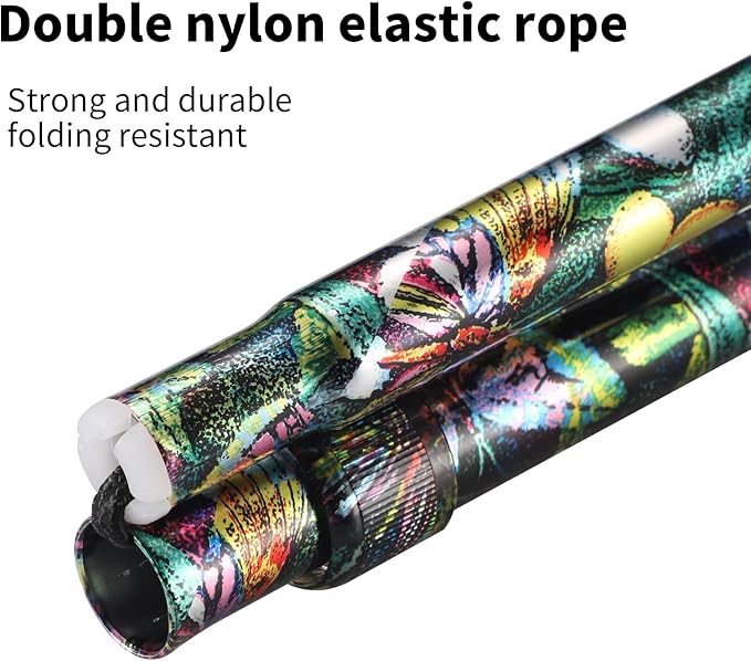 Elegant Walking Cane for Women, Foldable & Adjustable Cane for Seniors with Self-Standing Tip | Lightweight Mobility Aid for Stability & Balance Support