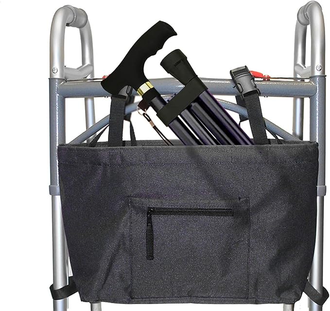 RMS Folding Cane - Foldable Walking Cane with Adjustable Height - Collapsible and Lightweight - Soft Ergonomic Handle for Comfortable Grip - Portable Walking Stick for Mobility Aid