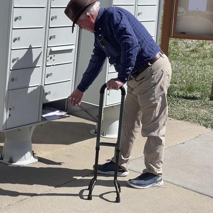 New Rock Steady Cane II Ultra-Lightweight, Compact, and Versatile Cane Offering Superior Maneuverability, Industrial-Grade Durability, and Custom Stability for Effortless Travel and Everyday Use