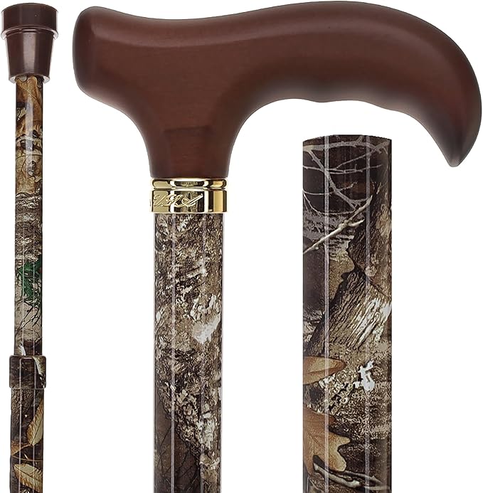 Royal RC Canes Walking Sticks for Men and Women - Stylish Designer Fashionable Adjustable Derby Canes - Lightweight Aluminum Cool Walking Sticks with HD Patterns