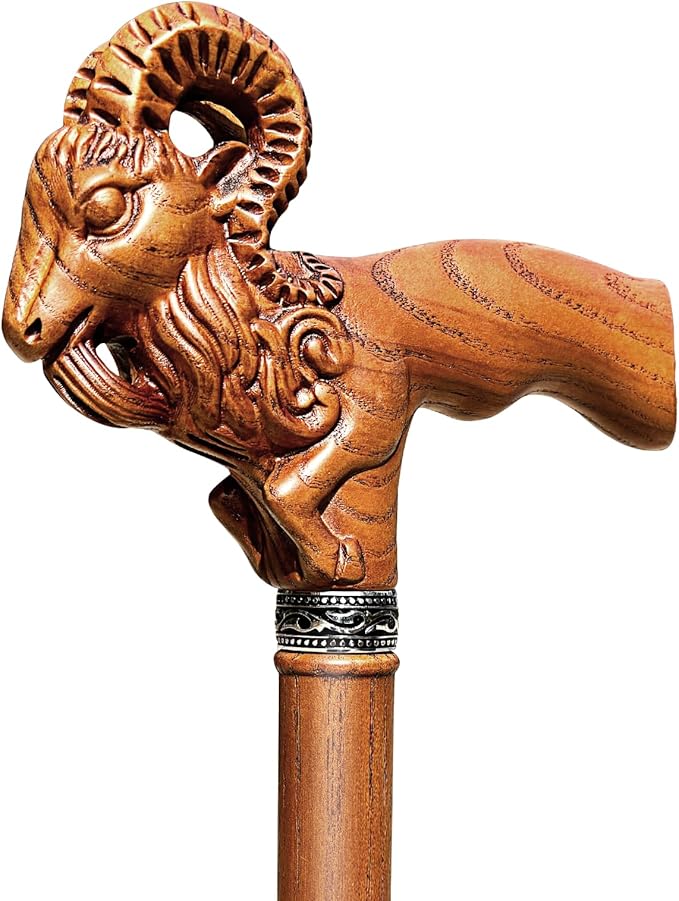 Hand Carved Wooden Cane Ultra Lightweight 0.88 lbs Support up to 500 lbs Walking Cane for Men and Women High-end Solid Wood Canes for Seniors with 3 Tips for City Trekking Daily Use