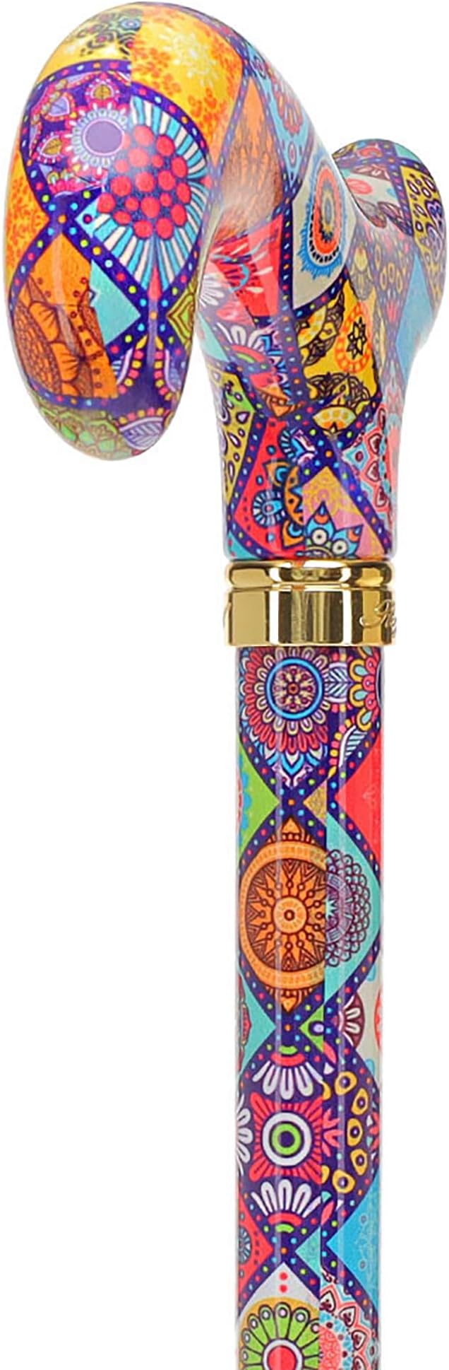 Royal RC Canes Walking Sticks for Men and Women - Stylish Designer Fashionable Adjustable Derby Canes - Lightweight Aluminum Cool Walking Sticks with HD Patterns