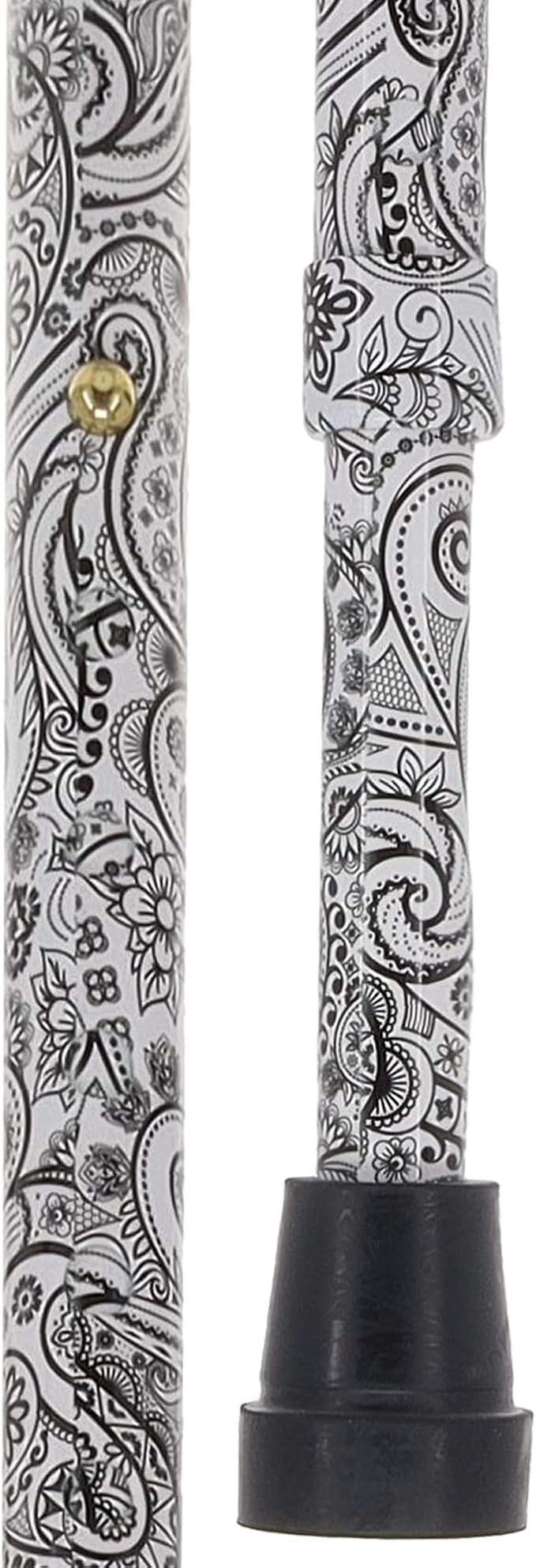 Royal RC Canes Walking Sticks for Men and Women - Stylish Designer Fashionable Walking Canes - Lightweight Aluminum Cool Adjustable Offset Walking Cane with Comfort Grip