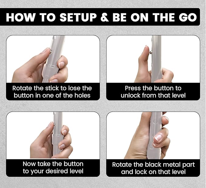 Walking Cane for Men & Women – Foldable, Adjustable, Self-Standing Cane with 360° Pivot Base, Comfortable Grip, Heavy Duty Canes for Women, Collapsible Walking Stick with Travel Bag for Seniors Adults