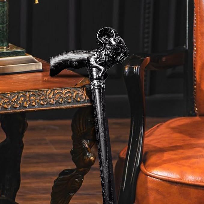 Hand Carved Wooden Cane Ultra Lightweight 0.88 lbs Support up to 500 lbs Walking Cane for Men and Women High-end Solid Wood Canes for Seniors with 3 Tips for City Trekking Daily Use