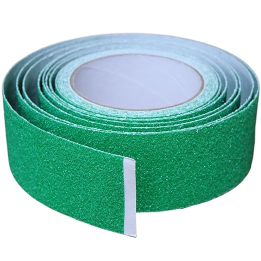 Anti Slip Tape 2 Inch Wide, Waterproof Grip Adhesive Heavy Duty High Traction Friction for Indoor/Outdoor Steps (16.6 Ft/Green).