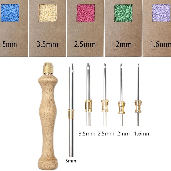 Needle Stitching Tool for Craft Thread Yarn Embroidery Weaving Tools for Stitching Embellishment Exhibition Knitting Needle