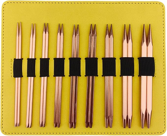 Interchangeable Circular Knitting Needle Set with Case 3.5mm-8.0mm Aluminum Crochet Hook Knitting Tool