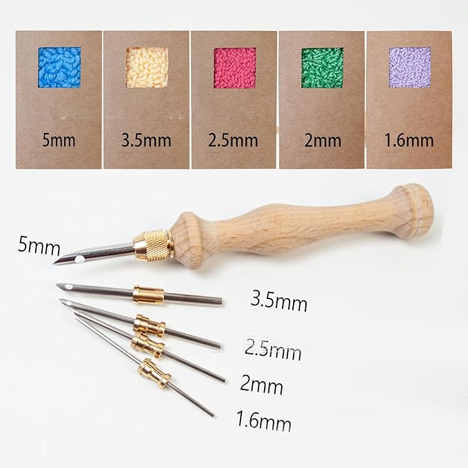 Needle Stitching Tool for Craft Thread Yarn Embroidery Weaving Tools for Stitching Embellishment Exhibition Knitting Needle