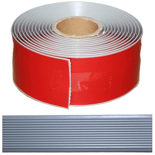 Anti Slip Tape 2 Inch Wide, Waterproof Grip Adhesive Heavy Duty High Traction Friction for Indoor/Outdoor Steps (10 Ft/Gray).