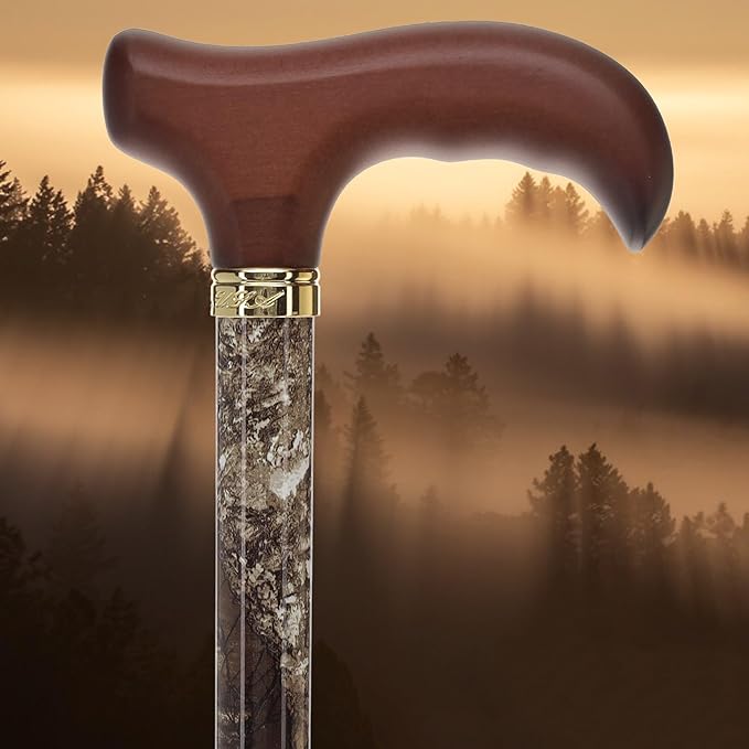 Royal RC Canes Walking Sticks for Men and Women - Stylish Designer Fashionable Adjustable Derby Canes - Lightweight Aluminum Cool Walking Sticks with HD Patterns