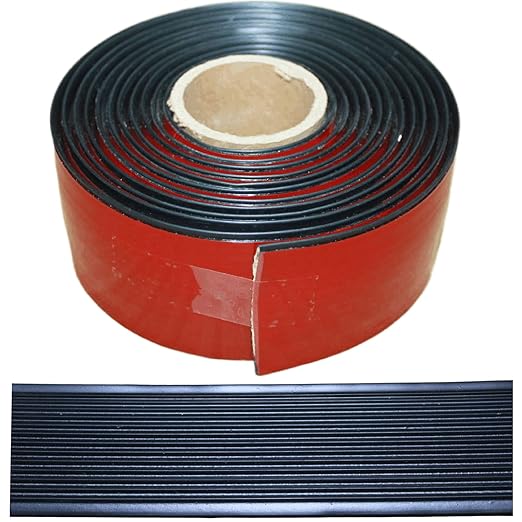 Anti Slip Tape 2 Inch Wide, Waterproof Grip Adhesive Heavy Duty High Traction Friction for Indoor/Outdoor Steps (10 Ft/Black).
