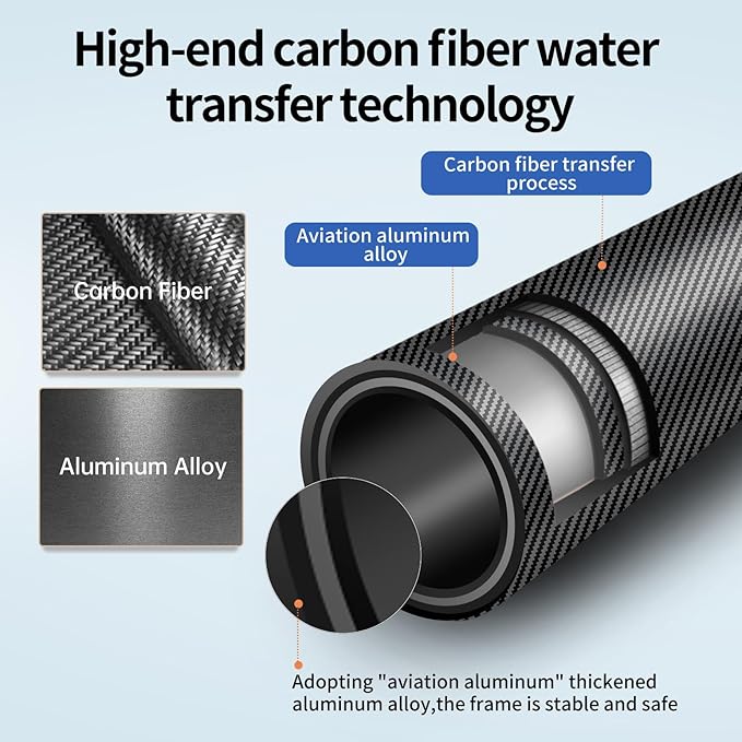 Nihhcune Wheelchair Walker for Seniors, Ultra Foldable Lightweight Rollator Walker with One-Hand Fold No Installation Portable Mobility Walking Aid with Handbrake Seat Belt Storage Bag, 300lb Capacity