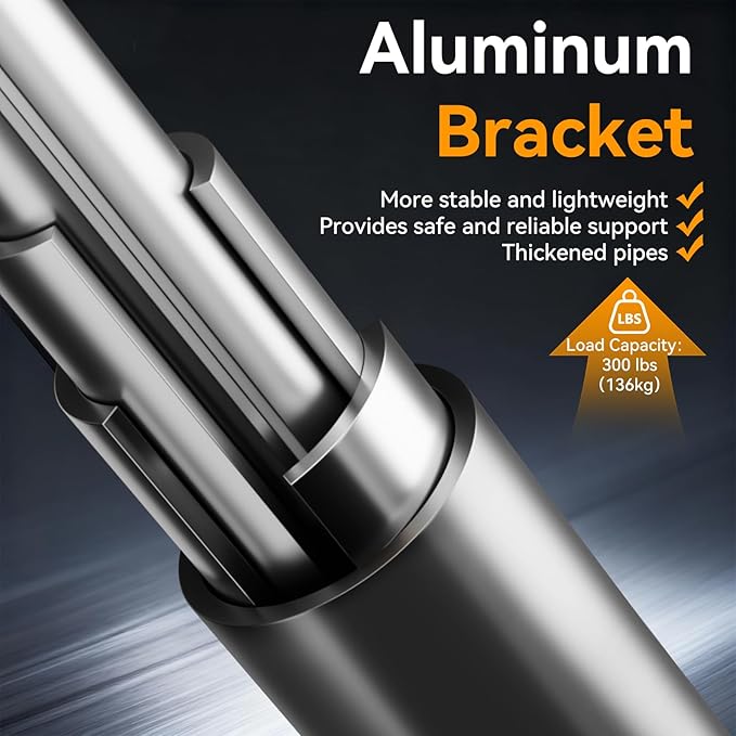 Walking Cane with LED Light for Seniors Men Women, Adjustable Folding Canes for Elderly, Ergonomic Handle & All Terrain Shock Absorbing Base, Walking Sticks for Indoor Outdoor Travel Hiking Support