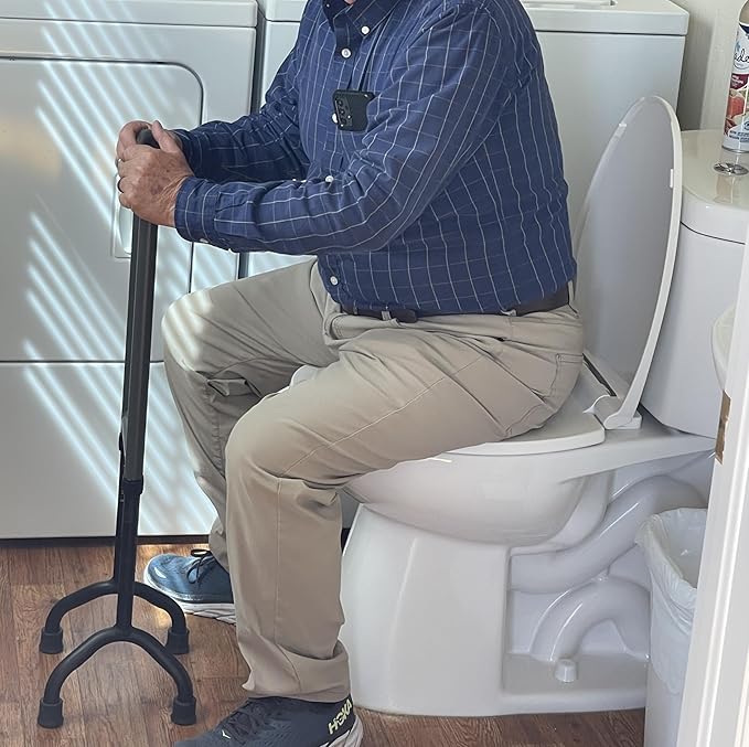 New Rock Steady Cane II Ultra-Lightweight, Compact, and Versatile Cane Offering Superior Maneuverability, Industrial-Grade Durability, and Custom Stability for Effortless Travel and Everyday Use