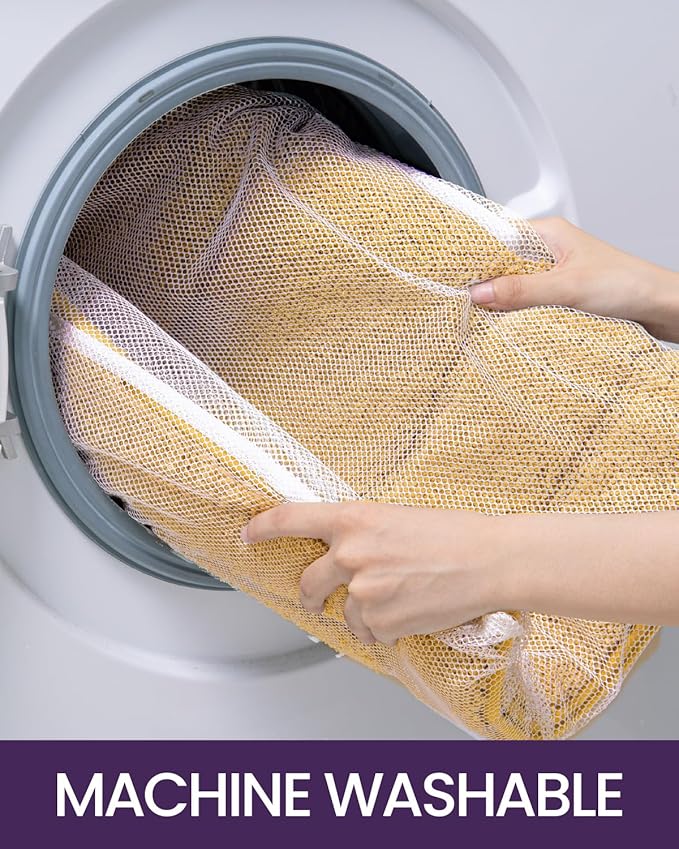 DEXI Bathroom Rug 32x20, Non Slip Washable Bath Mat for Shower Floor, Absorbent Soft Bathmat with Rubber Backing, Quick Dry Microfiber Carpet, Yellow