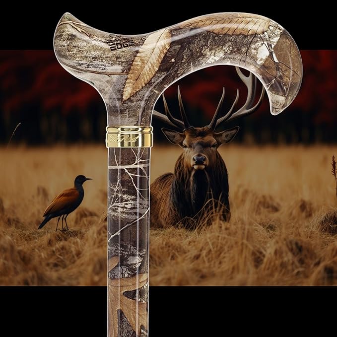 Royal RC Canes Walking Sticks for Men and Women - Stylish Designer Fashionable Adjustable Derby Canes - Lightweight Aluminum Cool Walking Sticks with HD Patterns