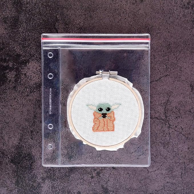 StoreSMART - Top Side Zipper Case for Your Circular Knitting Needles - 25-Pack - 5" x 6 1/2" - R3331-KNIT-25