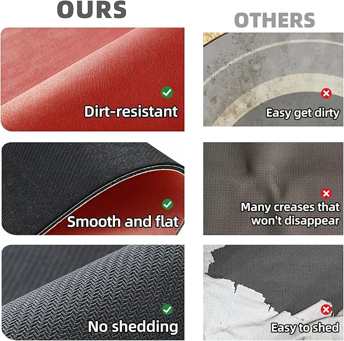 Christmas Bath Mat, Bathroom Rugs Non Slip Washable Thin Absorbent Quick Dry Bath Mat Fits Under Door Bathroom Floor Mat Perfect for Bath, Shower, or Sink 36"x60" Red