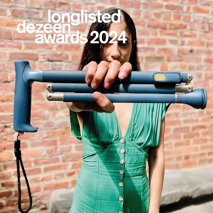 Michael Graves Quick Fold Walking Cane for Men and Women - Foldable Walking Stick for Stability and Style - Collapsible Folding Cane - Walking Sticks for Seniors & Adults