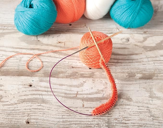 Knit Picks Options Wood Interchangeable Knitting Needle Set - US 4-11 (Sunstruck)