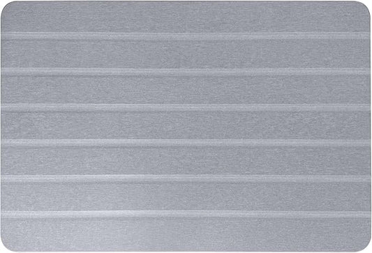 Absorbent Stone Bath Mat, Diatomaceous Earth Shower Mats, Non-Slip Water Absorbing Diatomite Stone Mat for Bathroom Floor, Quick-Drying Easy to Clean (23" x 16" Gray)