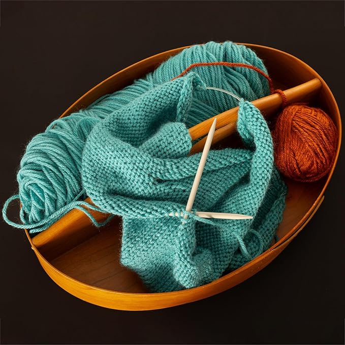 uxcell Aluminum Circular Knitting Needle US Size 24 Inch (60cm) Length Size US 13 (9mm) Round Knitting Needle for Handmade Projects DIY Knitting