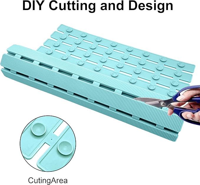 MBOSS Bath Tub Shower Mat Non Slip Bathtub Mats for Bathroom Shower Floor Mat Bath Mats for Shower Tub Anti Slip Shower Mat with Drain Hole and Large Suction Cups (Aqua Blue, 27.5 X 15.7 Inch)