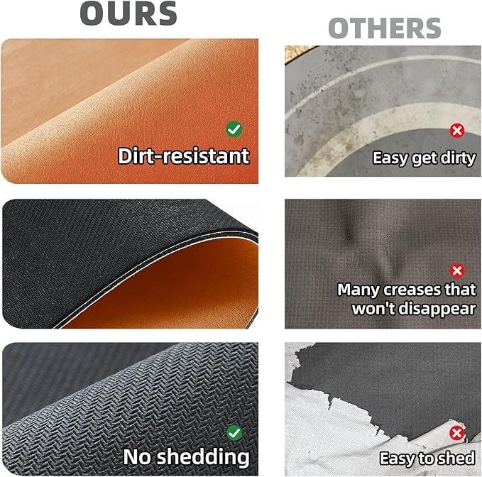 Bath Mat, Bathroom Rugs Non Slip Washable Thin Absorbent Quick Dry Bath Mat Fits Under Door Bathroom Floor Mat Perfect for Bath, Shower, or Sink 20"x48" Orange